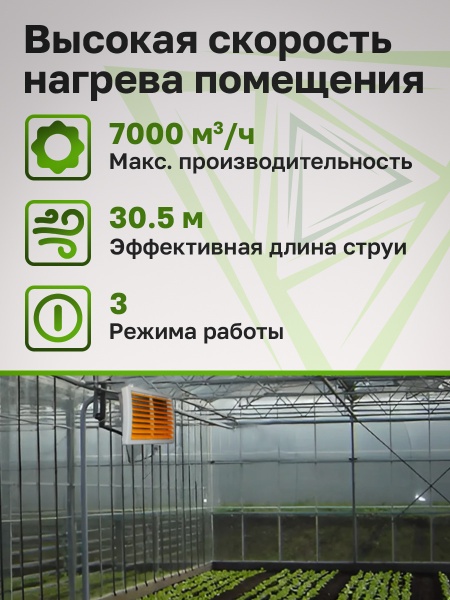 Водяной тепловентилятор Тепломаш КЭВ 60M5W1