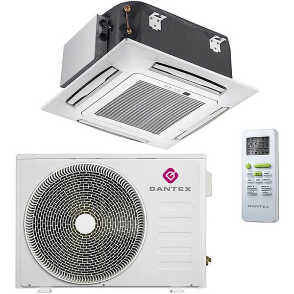 Кассетный кондиционер Dantex RK-18HTNE-W/RK-18UHTN