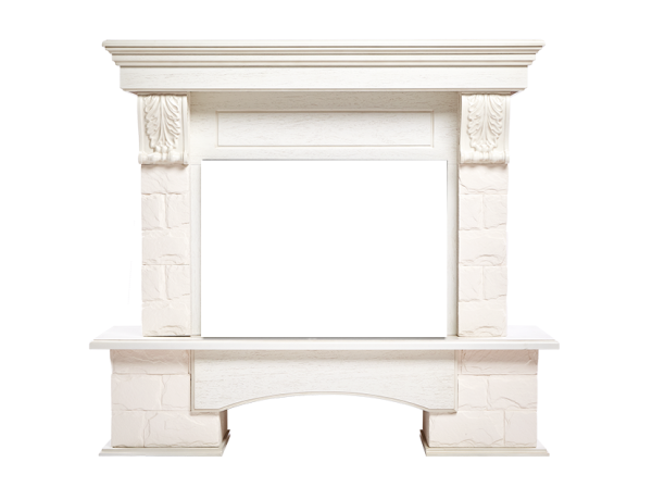 Портал Firelight Forte 25S белый/беленый дуб