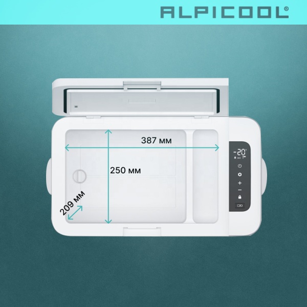 Автохолодильник Alpicool MK18 (12/24)