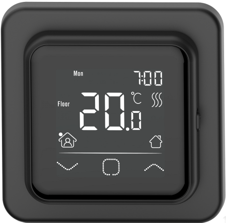 Терморегулятор IQWATT IQ Thermostat Smart Heat (черный)