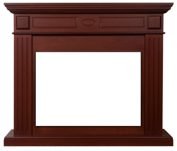 Портал Firelight Bianco 30 красное дерево