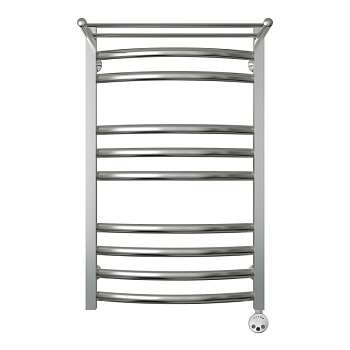 Полотенцесушитель электрический Terminus Енисей с полкой П10 500x840