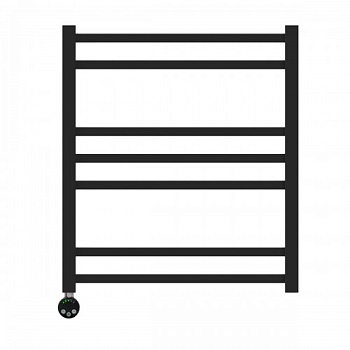 Полотенцесушитель электрический Lemark Atlantiss П7 500x600 черный матовый (LM32607REBL)