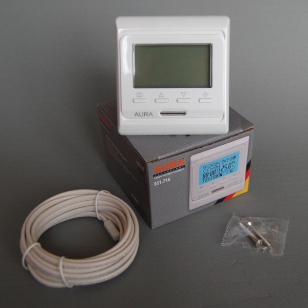 Терморегулятор Aura RTC 51 белый