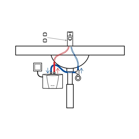 Водонагреватель проточный Clage MBX 3 Lumino