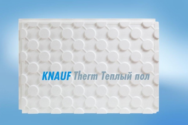 Пенополистирольная плита Knauf Therm Теплый пол, 7,2 кв.м