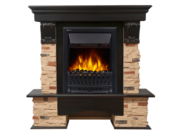 Портал Firelight Pietra Classic сланец натуральный/венге