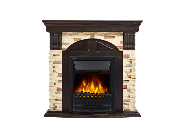 Портал Firelight Torre Classic сланец натуральный/венге