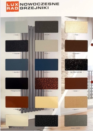 Полотенцесушитель LUXRAD SALTO MAX 600X300 RAL 9003