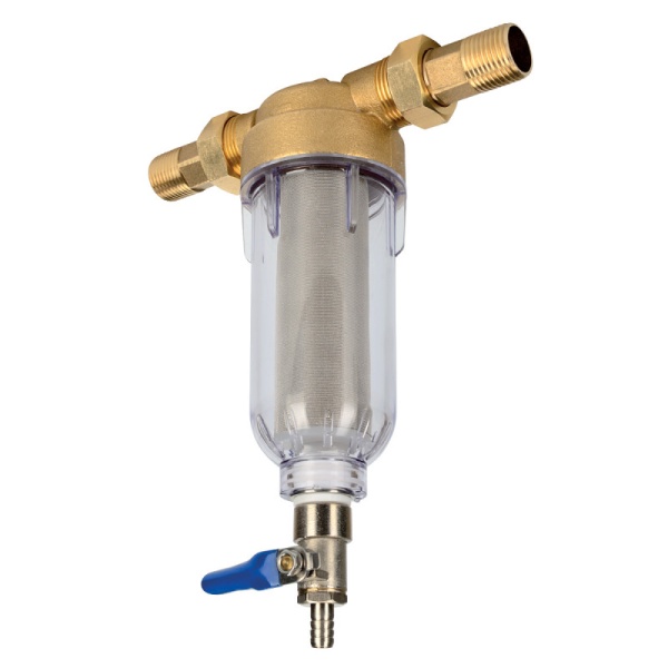 Фильтр Prio Новая вода сетчатый с промывкой А 271 на х/в