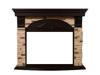 Портал Firelight Torre 30S сланец натуральный/темный дуб