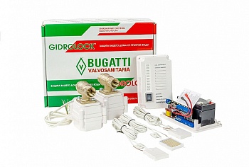 Система защиты от протечек воды Gidrolock Premium Bugatti (3/4")
