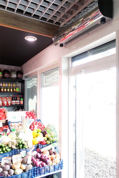 Тепловая завеса электрическая Тепломаш Бриллиант 100 Е КЭВ-5П1153Е нерж.