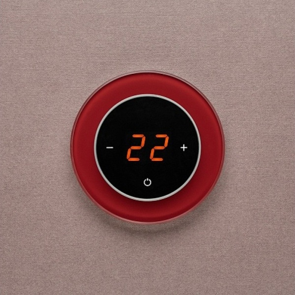 Терморегулятор Aura RONDA WiFi 3004 Red Dark (темный красный)