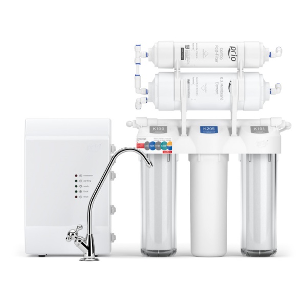 Прямоточная сплит-система обратного осмоса Prio Новая вода Praktic Osmos Stream OUD 600