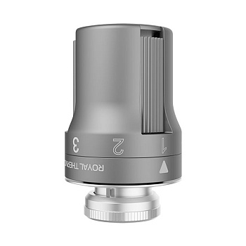 Термоголовка жидкостная Royal Thermo M30x1,5 RTE 50.034, серебро