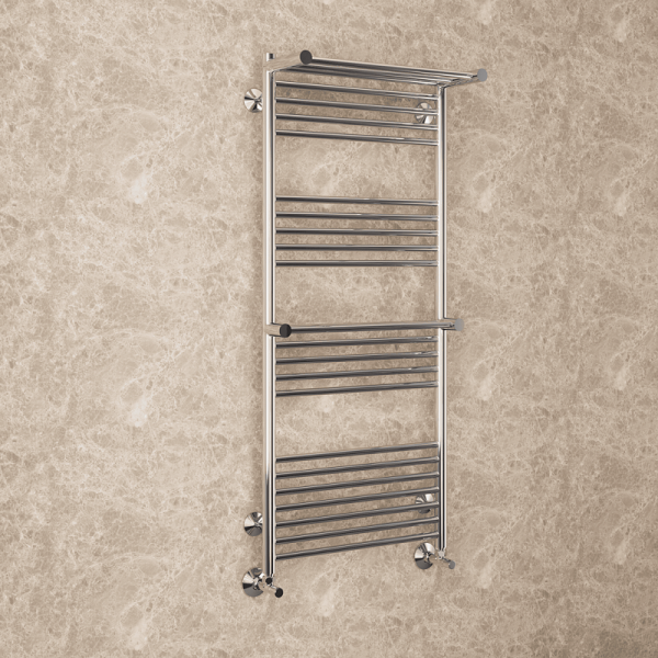 Полотенцесушитель водяной Terminus Аврора П22 500x1200 две полки