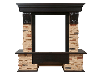 Портал Firelight Pietra Classic сланец натуральный/венге