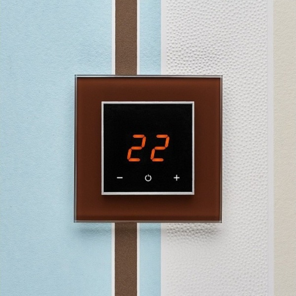 Терморегулятор Aura ORTO WiFi 8017 Brown Dark (темный коричневый)