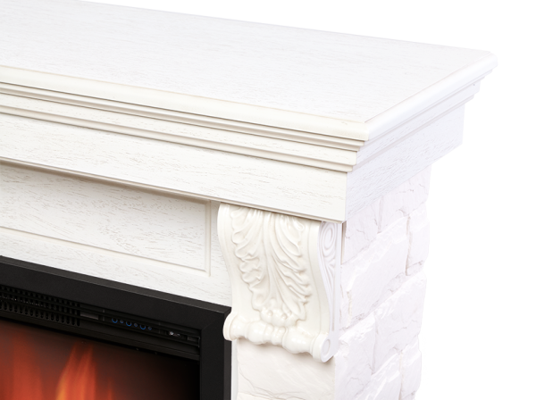 Портал Firelight Forte 25S белый/беленый дуб