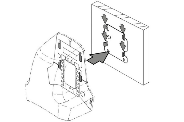 Сушилка для рук Clage WHT