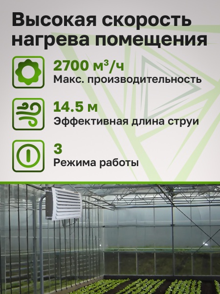 Водяной тепловентилятор Тепломаш КЭВ 69T4W3