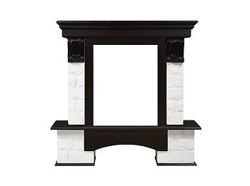 Портал Firelight Forte Classic белый/темный дуб