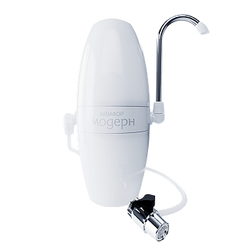 Фильтр рядом с мойкой Аквафор Модерн 2 белый