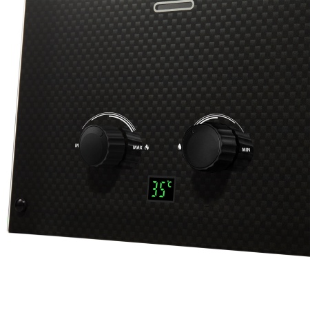 Водонагреватель проточный газовый Ballu GWH 10 Fiery Glass Carbon