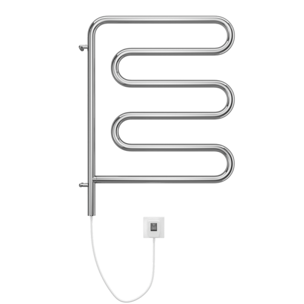 Полотенцесушитель электрический Terminus 25 Ш-обр 450x570 поворотный