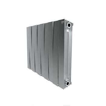 Радиатор биметаллический Royal Thermo Piano Forte Silver Satin 500-10