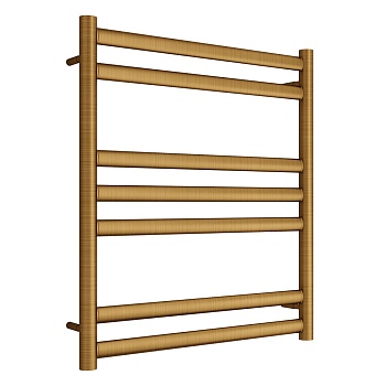 Полотенцесушитель водяной Lemark Status П7 500x600 бронза (LM44607BR)