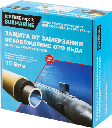 Нагревательная секция Ice Free S-15-004-1,5 (60 Вт) в трубу