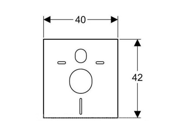 Звукоизоляция для инсталляции Geberit Duofix (156.050.00.1 )