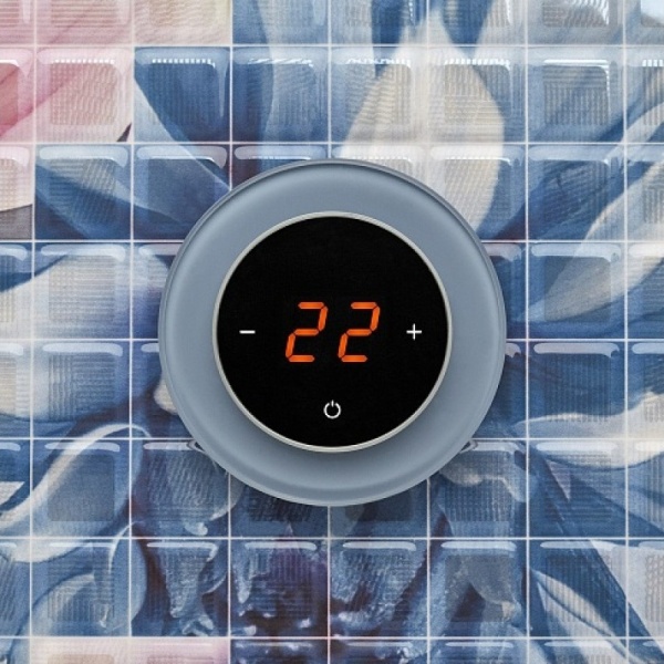 Терморегулятор Aura RONDA WiFi 7000 Blue Shadow (дымчатый голубой)