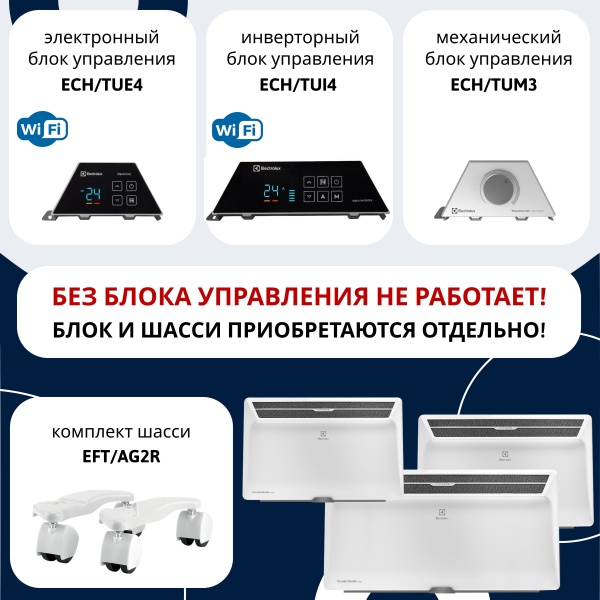 Конвектор электрический Electrolux Air Gate Transformer ECH/AG2-1500 T
