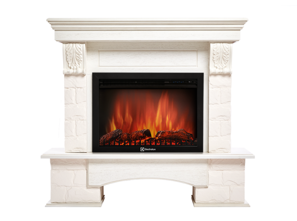 Портал Firelight Forte 25S белый/беленый дуб