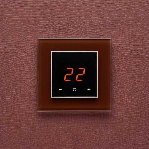 Терморегулятор Aura ORTO WiFi 8017 Brown Dark (темный коричневый)