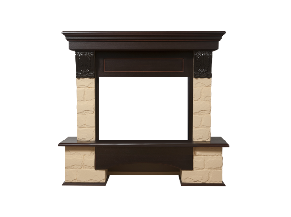 Портал Firelight Forte 25S бежевый/темный дуб