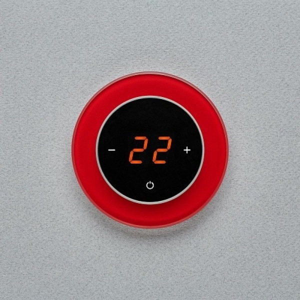 Терморегулятор Aura RONDA WiFi 1586 Red Luminous (светящийся красный)