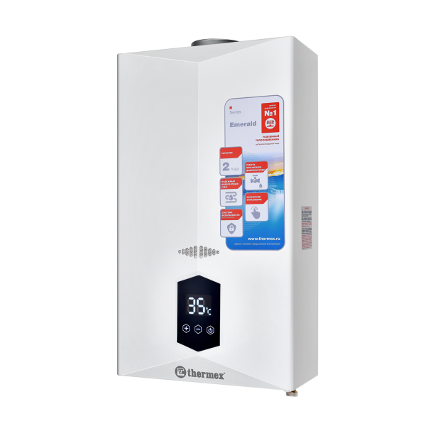 Водонагреватель проточный газовый Thermex Emerald 22 MD