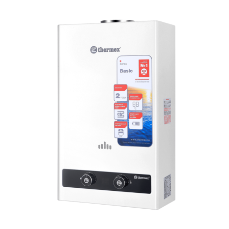 Водонагреватель проточный газовый Thermex Basic 20 D
