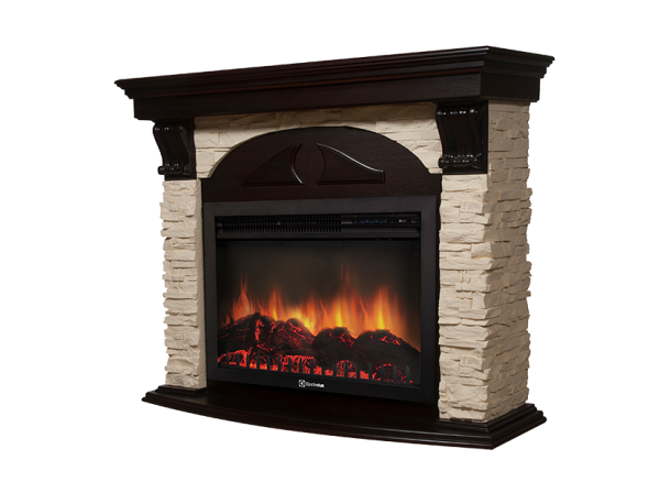 Портал Firelight Torre 25S слоновая кость/венге