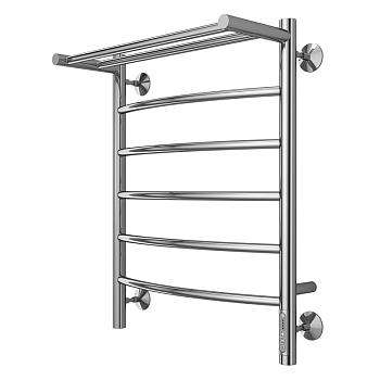 Полотенцесушитель электрический Terminus Классик П6 500x650 с полкой