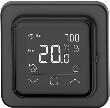 Терморегулятор IQWATT IQ Thermostat Smart Heat Wi-Fi (черный)