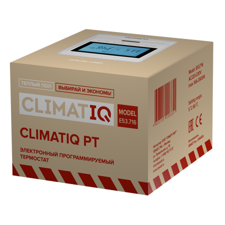 Терморегулятор CLIMATIQ PT (слоновая кость)