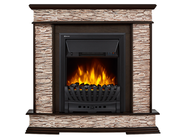 Портал Firelight Scala Classic сланец скалистый бурый/темный дуб