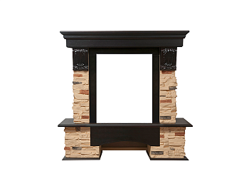 Портал Firelight Pietra Classic сланец натуральный/темный дуб