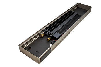 Конвектор внутрипольный (встраиваемый в пол) Mohlenhoff QSKM 145-66-2750 (без решетки)